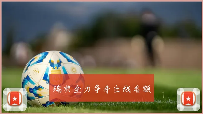 瑞典全力争夺出线名额